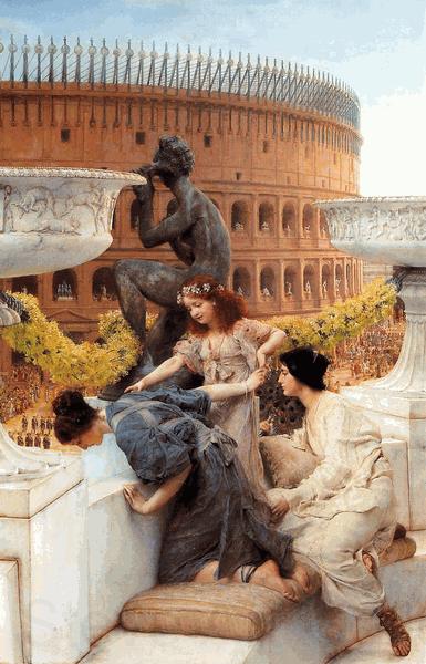 Sir Lawrence Alma-Tadema,OM.RA,RWS The Colosseum